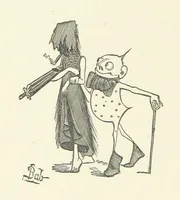 Picture 39 of 138 from Fifty “Bab” Ballads ... [Selected from “Bab Ballads” and “More Bab Ballads.”] With illustrations by the author (1881), leaf 84