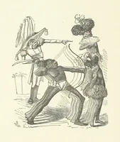 Picture 42 of 138 from Fifty “Bab” Ballads ... [Selected from “Bab Ballads” and “More Bab Ballads.”] With illustrations by the author (1881), leaf 92