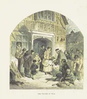 An illustration from The Carewes: a tale of the Civil Wars. With twenty-four illustrations by B. Foster (1861)