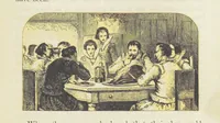 An illustration from The Carewes: a tale of the Civil Wars. With twenty-four illustrations by B. Foster (1861)