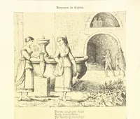 An illustration from Goethe's Italienische Reise. Mit 318 Illustrationen ... von J. von Kahle. Eingeleitet von ... H. Düntzer (1885)