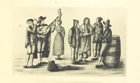 An illustration from Goethe's Italienische Reise. Mit 318 Illustrationen ... von J. von Kahle. Eingeleitet von ... H. Düntzer (1885)