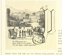 An illustration from Goethe's Italienische Reise. Mit 318 Illustrationen ... von J. von Kahle. Eingeleitet von ... H. Düntzer (1885)