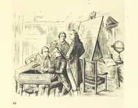 An illustration from Goethe's Italienische Reise. Mit 318 Illustrationen ... von J. von Kahle. Eingeleitet von ... H. Düntzer (1885)