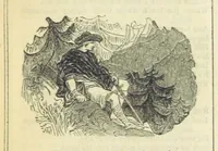 An illustration from The miscellaneous works of Oliver Goldsmith, M.B. With a brief memoir of the author, etc (1841)