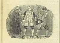 An illustration from The miscellaneous works of Oliver Goldsmith, M.B. With a brief memoir of the author, etc (1841)