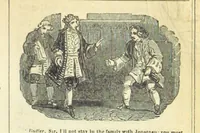 An illustration from The miscellaneous works of Oliver Goldsmith, M.B. With a brief memoir of the author, etc (1841)