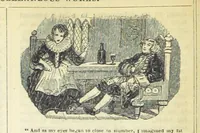 An illustration from The miscellaneous works of Oliver Goldsmith, M.B. With a brief memoir of the author, etc (1841)