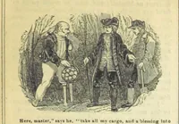 An illustration from The miscellaneous works of Oliver Goldsmith, M.B. With a brief memoir of the author, etc (1841)