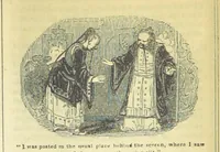 An illustration from The miscellaneous works of Oliver Goldsmith, M.B. With a brief memoir of the author, etc (1841)
