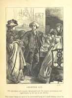 An illustration from Dalziels' Illustrated Goldsmith ... With one hundred pictures drawn by G. J. Pinwell, engraved by the brothers Dalziel (1865)