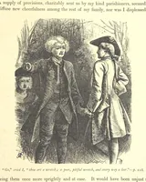 An illustration from Dalziels' Illustrated Goldsmith ... With one hundred pictures drawn by G. J. Pinwell, engraved by the brothers Dalziel (1865)