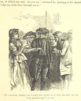 An illustration from Dalziels' Illustrated Goldsmith ... With one hundred pictures drawn by G. J. Pinwell, engraved by the brothers Dalziel (1865)