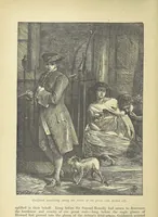 An illustration from Dalziels' Illustrated Goldsmith ... With one hundred pictures drawn by G. J. Pinwell, engraved by the brothers Dalziel (1865)