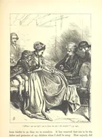 An illustration from Dalziels' Illustrated Goldsmith ... With one hundred pictures drawn by G. J. Pinwell, engraved by the brothers Dalziel (1865)