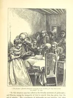 An illustration from Dalziels' Illustrated Goldsmith ... With one hundred pictures drawn by G. J. Pinwell, engraved by the brothers Dalziel (1865)