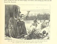 An illustration from Dalziels' Illustrated Goldsmith ... With one hundred pictures drawn by G. J. Pinwell, engraved by the brothers Dalziel (1865)
