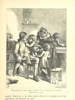 An illustration from Dalziels' Illustrated Goldsmith ... With one hundred pictures drawn by G. J. Pinwell, engraved by the brothers Dalziel (1865)