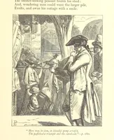 An illustration from Dalziels' Illustrated Goldsmith ... With one hundred pictures drawn by G. J. Pinwell, engraved by the brothers Dalziel (1865)