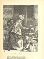 An illustration from Dalziels' Illustrated Goldsmith ... With one hundred pictures drawn by G. J. Pinwell, engraved by the brothers Dalziel (1865)