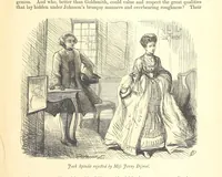 An illustration from Dalziels' Illustrated Goldsmith ... With one hundred pictures drawn by G. J. Pinwell, engraved by the brothers Dalziel (1865)