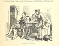 An illustration from Dalziels' Illustrated Goldsmith ... With one hundred pictures drawn by G. J. Pinwell, engraved by the brothers Dalziel (1865)