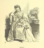 An illustration from Dalziels' Illustrated Goldsmith ... With one hundred pictures drawn by G. J. Pinwell, engraved by the brothers Dalziel (1865)