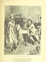 An illustration from Dalziels' Illustrated Goldsmith ... With one hundred pictures drawn by G. J. Pinwell, engraved by the brothers Dalziel (1865)