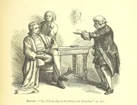 An illustration from Dalziels' Illustrated Goldsmith ... With one hundred pictures drawn by G. J. Pinwell, engraved by the brothers Dalziel (1865)
