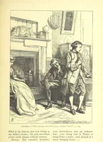 An illustration from Dalziels' Illustrated Goldsmith ... With one hundred pictures drawn by G. J. Pinwell, engraved by the brothers Dalziel (1865)