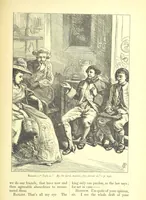 An illustration from Dalziels' Illustrated Goldsmith ... With one hundred pictures drawn by G. J. Pinwell, engraved by the brothers Dalziel (1865)