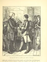 An illustration from Dalziels' Illustrated Goldsmith ... With one hundred pictures drawn by G. J. Pinwell, engraved by the brothers Dalziel (1865)