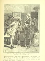 An illustration from Dalziels' Illustrated Goldsmith ... With one hundred pictures drawn by G. J. Pinwell, engraved by the brothers Dalziel (1865)