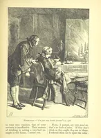 An illustration from Dalziels' Illustrated Goldsmith ... With one hundred pictures drawn by G. J. Pinwell, engraved by the brothers Dalziel (1865)