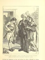 An illustration from Dalziels' Illustrated Goldsmith ... With one hundred pictures drawn by G. J. Pinwell, engraved by the brothers Dalziel (1865)