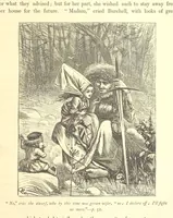 An illustration from Dalziels' Illustrated Goldsmith ... With one hundred pictures drawn by G. J. Pinwell, engraved by the brothers Dalziel (1865)