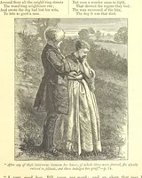 An illustration from Dalziels' Illustrated Goldsmith ... With one hundred pictures drawn by G. J. Pinwell, engraved by the brothers Dalziel (1865)