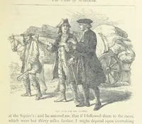 An illustration from The vicar of Wakefield, and other works ... With introduction notes and a life of Oliver Goldsmith, by John Francis Waller (1877)