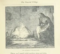 An illustration from The vicar of Wakefield, and other works ... With introduction notes and a life of Oliver Goldsmith, by John Francis Waller (1877)
