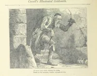An illustration from The vicar of Wakefield, and other works ... With introduction notes and a life of Oliver Goldsmith, by John Francis Waller (1877)
