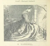 An illustration from The vicar of Wakefield, and other works ... With introduction notes and a life of Oliver Goldsmith, by John Francis Waller (1877)
