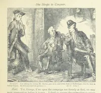 An illustration from The vicar of Wakefield, and other works ... With introduction notes and a life of Oliver Goldsmith, by John Francis Waller (1877)