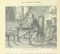 An illustration from The vicar of Wakefield, and other works ... With introduction notes and a life of Oliver Goldsmith, by John Francis Waller (1877)