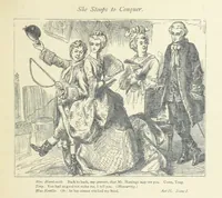 An illustration from The vicar of Wakefield, and other works ... With introduction notes and a life of Oliver Goldsmith, by John Francis Waller (1877)