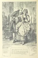 An illustration from The vicar of Wakefield, and other works ... With introduction notes and a life of Oliver Goldsmith, by John Francis Waller (1877)