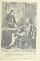 An illustration from The vicar of Wakefield, and other works ... With introduction notes and a life of Oliver Goldsmith, by John Francis Waller (1877)
