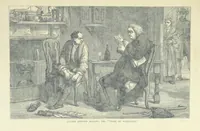 An illustration from The vicar of Wakefield, and other works ... With introduction notes and a life of Oliver Goldsmith, by John Francis Waller (1877)