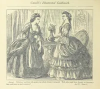 An illustration from The vicar of Wakefield, and other works ... With introduction notes and a life of Oliver Goldsmith, by John Francis Waller (1877)