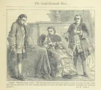 An illustration from The vicar of Wakefield, and other works ... With introduction notes and a life of Oliver Goldsmith, by John Francis Waller (1877)