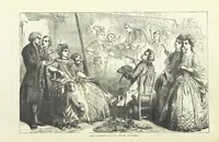 An illustration from The vicar of Wakefield, and other works ... With introduction notes and a life of Oliver Goldsmith, by John Francis Waller (1885)